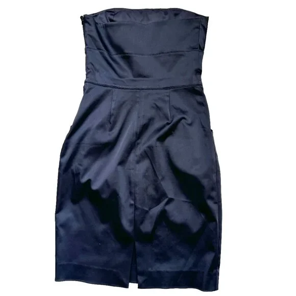Diane Von Furstenberg Satin Mini Dress - Picture 2 of 15